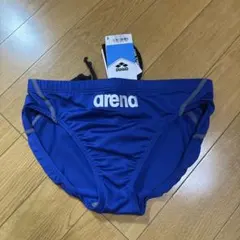 arena 競泳水着 FINA認証 青　サイズO 競パン