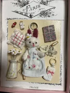 lulubon テディベア ぬいぐるみ　作家　ハンドメイド ブライス lulubonブタ うさぎ テディベア ぬいぐるみ 作家 ハンドメイド