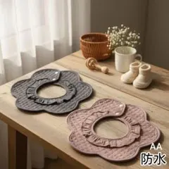 スタイ防水ベビースタイよだれかけ360度男の子女の子赤ちゃん新生児赤ちゃん綿AA