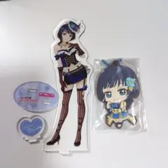 ラブライブ！虹ヶ咲学園 朝香果林 アクリルスタンド ラバーストラップ