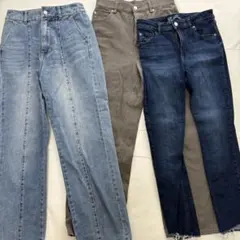 レディース　デニム3点