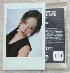 ルセラフィム LE SSERAFIM　ポップアップ　インスタントフォトカード①