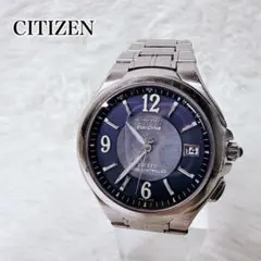CITIZEN EXCEED Eco-Drive 高級黒蝶貝　軽量チタン