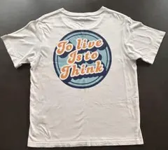 WEGO 半袖 Tシャツ To live is to thinkのサムネイル