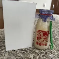 ジブリパーク 非売品 瓶 アロマキャンドル 牛乳 木製台座 - メルカリ