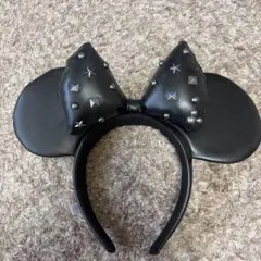ディズニー カチューシャ ブラック スタッズ - メルカリ