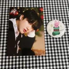 straykids チャンビン 缶バッジ ラントレ クリスマスポップアップ