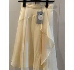 新品　タグ付き　Riranduture イエローフレアスカート