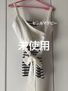 セシルマクビー　未使用　ノースリーブトップス2点セット