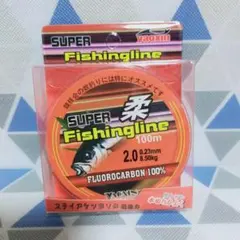 【新品】２号フロロカーボンライン１００ｍ　お買い得フロロライン　匿名配送のサムネイル