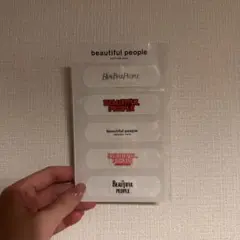 beautiful people ノベルティ 絆創膏 5枚セット