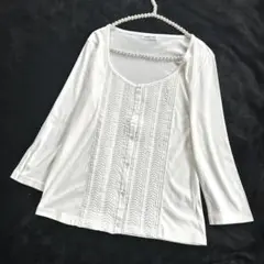 ニューヨーカー トップス カーディガン L