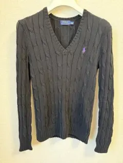 ポロラルフローレンPOLO RALPHLAUREN定番コットンケーブルセーター