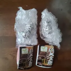狛犬金剛 燻銀　阿&吽セット 新品