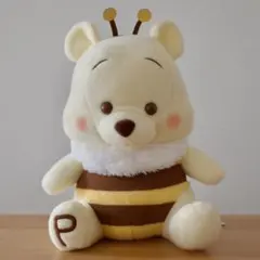 【新品】くまのプーさん ミルキーボア みつばち超BIGぬいぐるみ