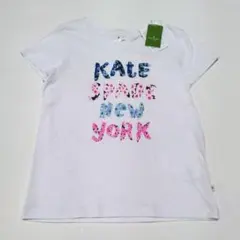 新品未使用　タグ付き　ケイトスペード　半袖Tシャツ　白　150