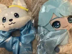 いれいす　ピタッとおともぬいぐるみ　もふめいとマスコットシュシュ　ほとけ　ナムコのサムネイル