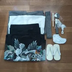 七五三　男の子　サイズ110 着物 10点セット　プラス足袋　中古品