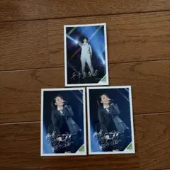 欅坂46 平手友梨奈 齋藤冬優花　サインカード3枚セット　永谷園のサムネイル
