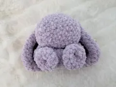 うさぎのあみぐるみ