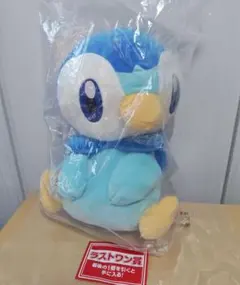 ポケモン　タカラトミー　ポッチャマ 大きなまったり　ぬいぐるみ タカラトミー タカラトミー ポケモン ポケピース ぬいぐるみ おやすみ