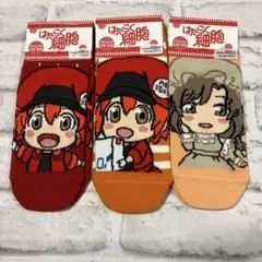 はたらく細胞 靴下 3足セット 19-24cm