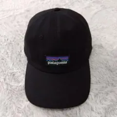 patagonia ブラックキャップ パタゴニア ベースボールキャップ 美品