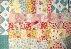 メリーボンボンはぎれカットクロスセット☆アニマルフラワールシアンレトロ