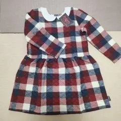 チェック柄ワンピース 120サイズ