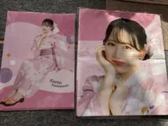 FRUITS ZIPPER 浴衣好きくじ　松本かれん　C賞 5連特典　セット