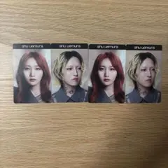 shu uemura タレントカード 4枚セット