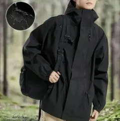 新品未使用 多機能マウンテンパーカー ユニセックス 防水 防風