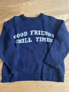 ZARA ネイビー セーター 2-3y 98センチ