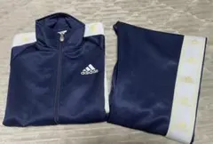 アディダス　ジャージ　セット　140㎝　キッズ　セットアップ