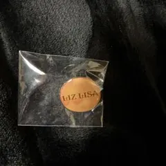 激レア　LIZ LISA 丸型ピンバッジ オレンジ ゴールド