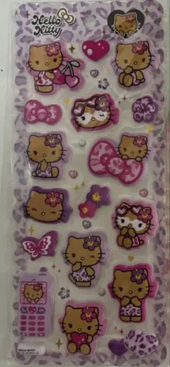 HelloKitty ハローキティ マシュマロシール 日焼けキティ ギャルキティ