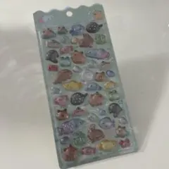 ボンボンドロップシール　淡水魚　水族館限定