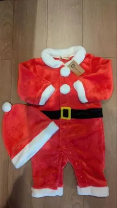 クリスマス サンタ ロンパース ベビー コスプレ サンタクロース サンタコス