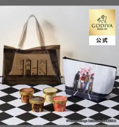 GODIVA × NANA コラボ 保冷バッグ＆ポーチセット