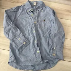 GAP テディベア刺繍 シャツ 5歳用