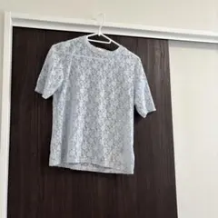 earth music&ecology レース 半袖トップス