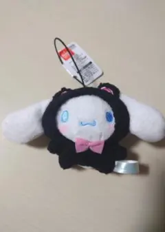 マイメロディ ぬいぐるみ 黒と白 約10cm
