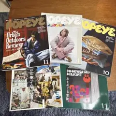 POPEYE 雑誌5冊セット ファッション系多め