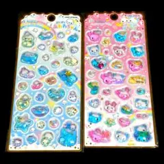 メロウアクアリウムシール ぷくぷくあわわちゃん ハッピーマーチ ウォーターイン