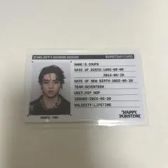 SEVENTEEN HAPPY BURSTDAY id カード エスクプス