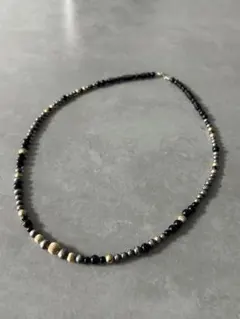 ナバホパール　14K SV925 NAVAJO インディアンジュエリー　50cm