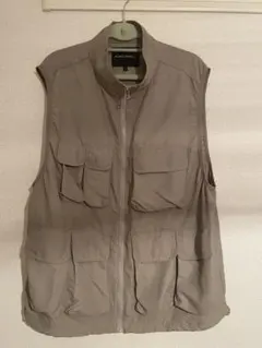 NIKO AND... メンズ ベスト L ベージュ　アウトドア