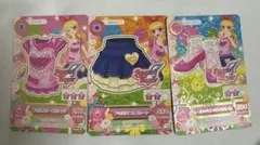 c*t様 アイカツ Angely Sugar プレミアムコーデ 3枚セットオーロ アイカツ Angely Sugar コーデセット 3枚組 - メルカリ