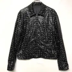 激レア 古着 agnes b HOMME ホログラム コーティング ジャケットのサムネイル