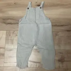 ZARA ベビーオーバーオール 6-9ヶ月 ベージュ74cm